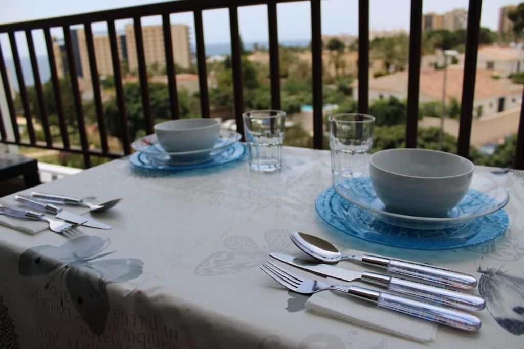Apartamento Vista Al Mar Piscina Playa 3 Min Агвадульсе Экстерьер фото