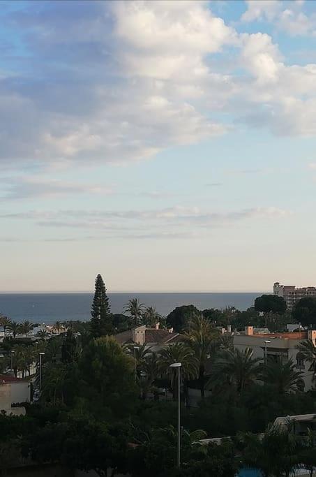 Apartamento Vista Al Mar Piscina Playa 3 Min Агвадульсе Экстерьер фото