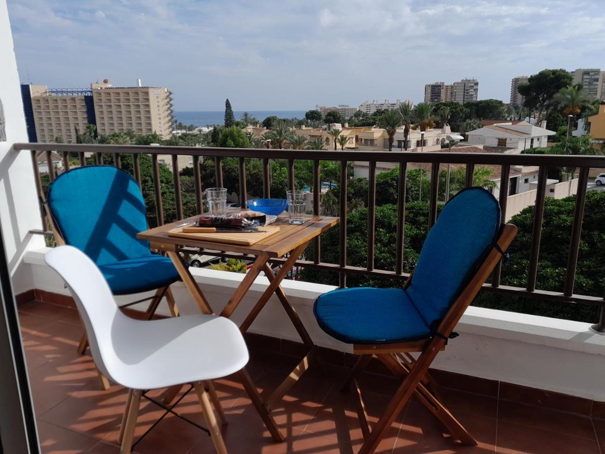 Apartamento Vista Al Mar Piscina Playa 3 Min Агвадульсе Экстерьер фото