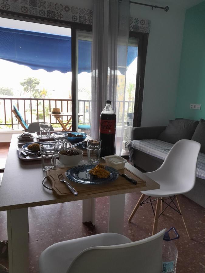 Apartamento Vista Al Mar Piscina Playa 3 Min Агвадульсе Экстерьер фото